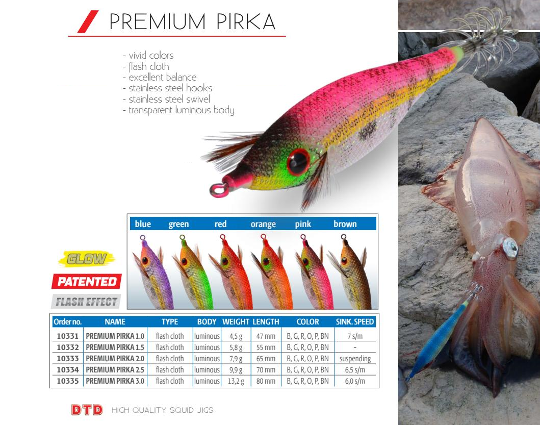 Premium Pirka 1.5 Kalamar Zokası