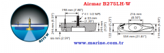XSonic B275LH-W 1Kw Bronz Chirp Ayna
