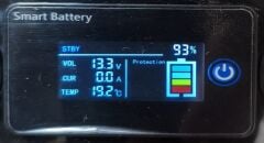 Lityum LiFePO4 12V/300Ah 6000Cycle Akü (Monitör+Bluetooth)