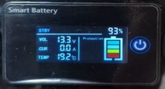 Lityum LiFePO4 36V/100Ah Akü (Bluetooth+Monitör)