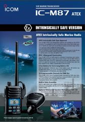 IC-M87 Atex VHF Marin El Telsizi
