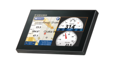 GP-1871F GPS/Chartplotter/Chirp Fishfinder Ekran