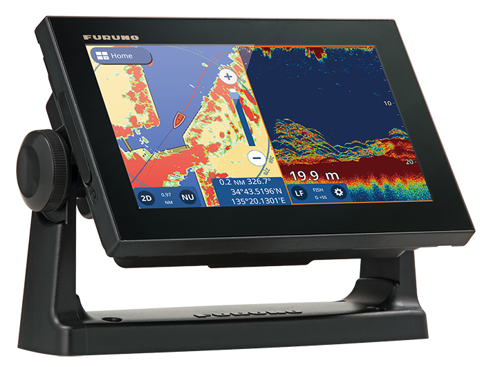 GP-1971F GPS/Chartplotter/Chirp Fishfinder Ekran