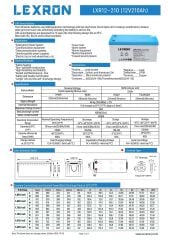 210Ah 12v Nano-Karbon Jel Dcy Akü