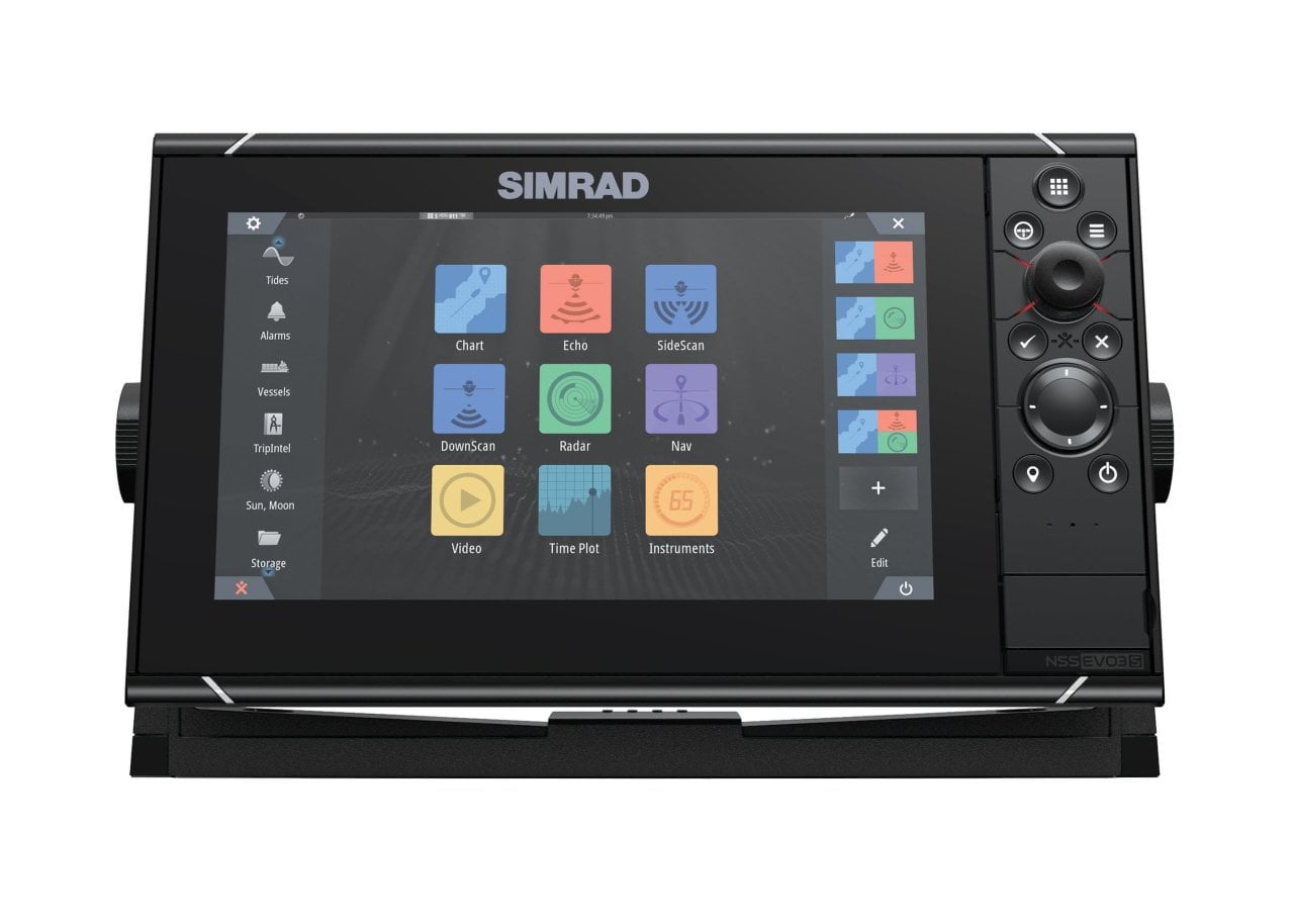NSS Evo3S 9 Multifonksiyon Balık Bulucu Gps Chartplotter Ekran