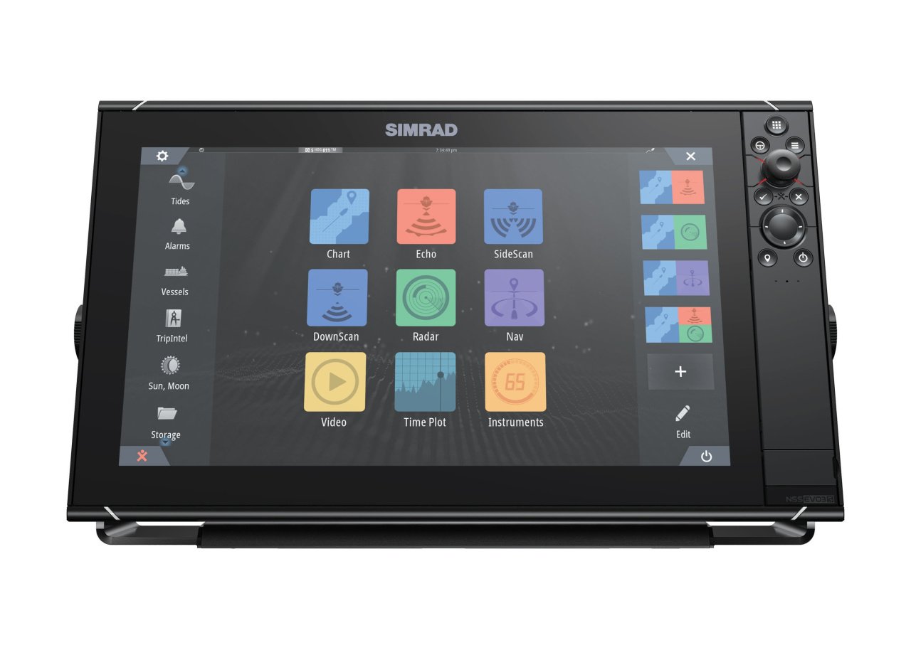 NSS Evo3S 16 Multifonksiyon Balık Bulucu Gps Chartplotter Ekran
